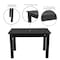 Flash Furniture Rectangle 30 in W, 46 in L, 30 in H, Pine Wood, Pinus Glabra, Black Wash XA-F-46X30-BW-GG - alternate 3